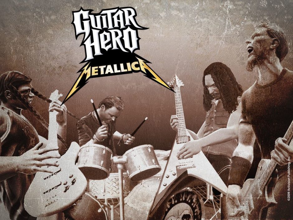 guitar hero world tour metallica songs